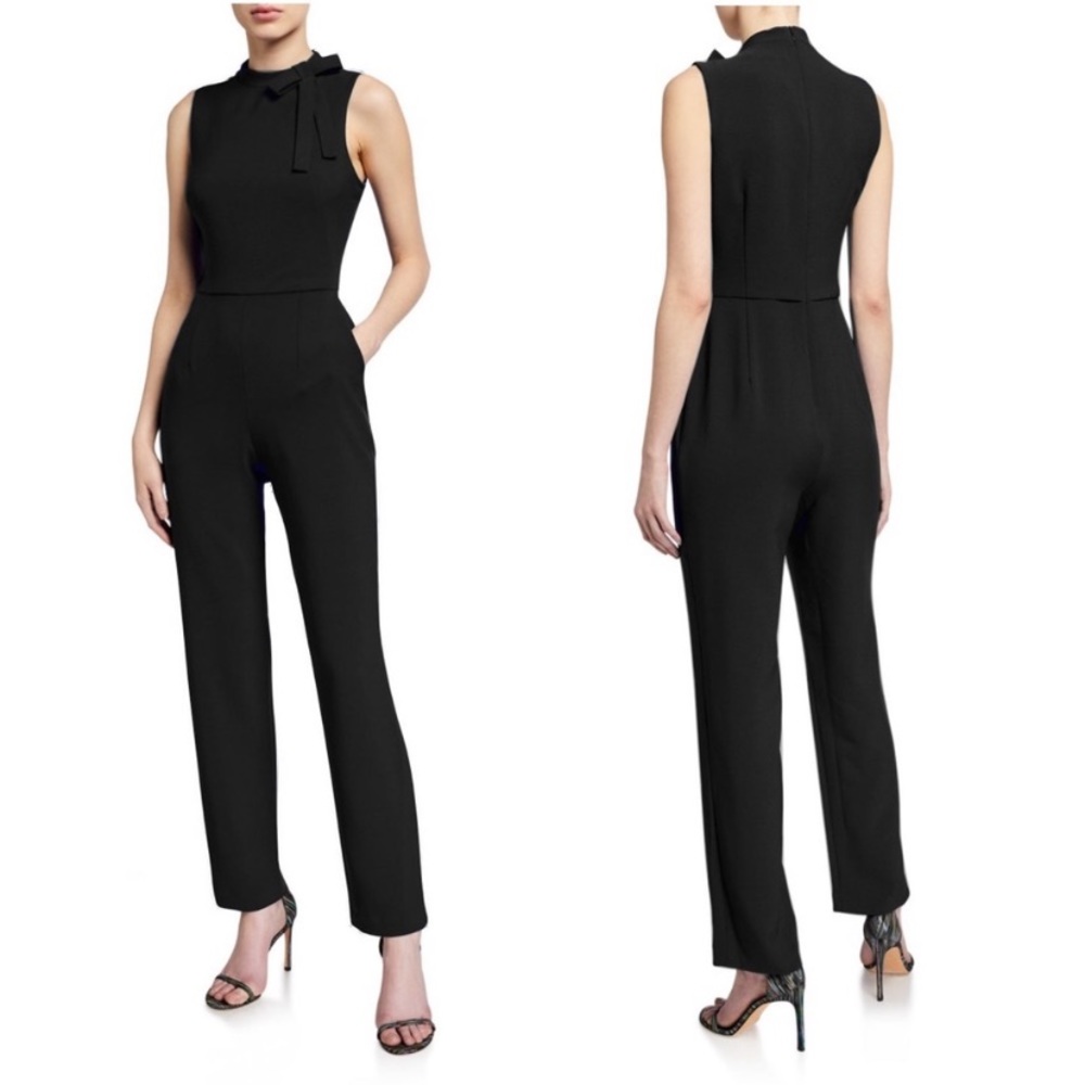 NTW Maggy London bow tie jumpsuit